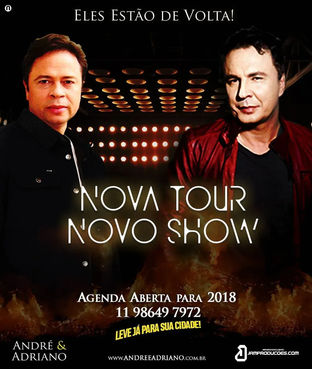 André & Adriano, nova tour e novo show
